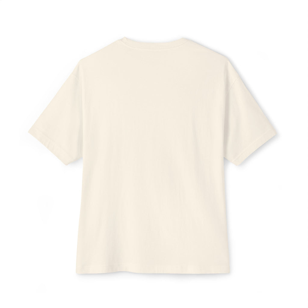 Haven & Co. Oversized Boxy Tee — Minimal Logo Cotton Shirt